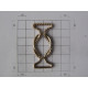 Intermediate piece Zamak