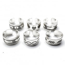 ADJUSTABLE BRASS RINGS