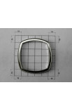 Zamak Metalic Ring for enamel