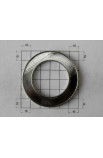 Zamak Metalic Ring for enamel